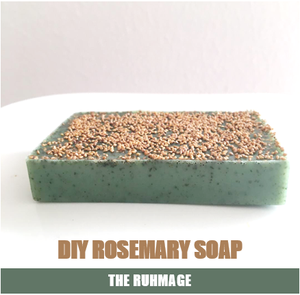 DIY Rosemary Soap
