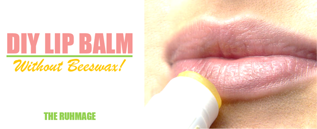 DIY Lip Balm Recipe Without Beeswax