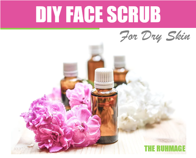 diy face scrub for dry skin
