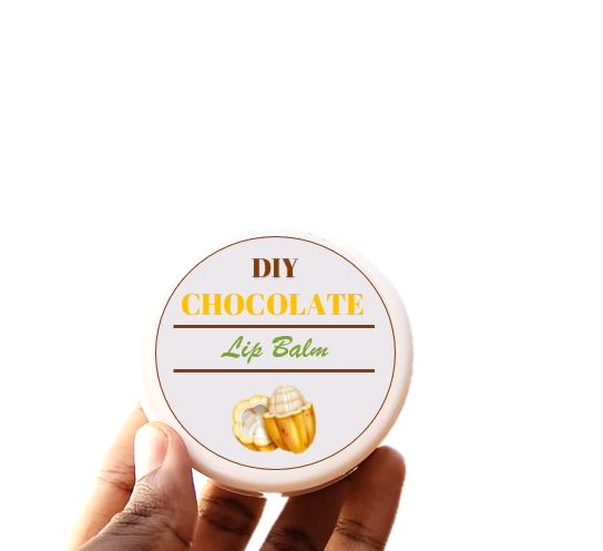 diy chocolate lip balm