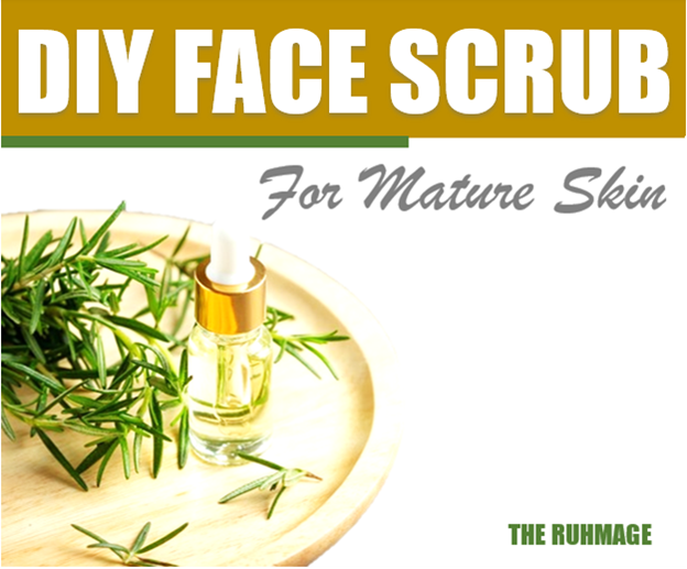 DIY Face Scrub For Mature Skin