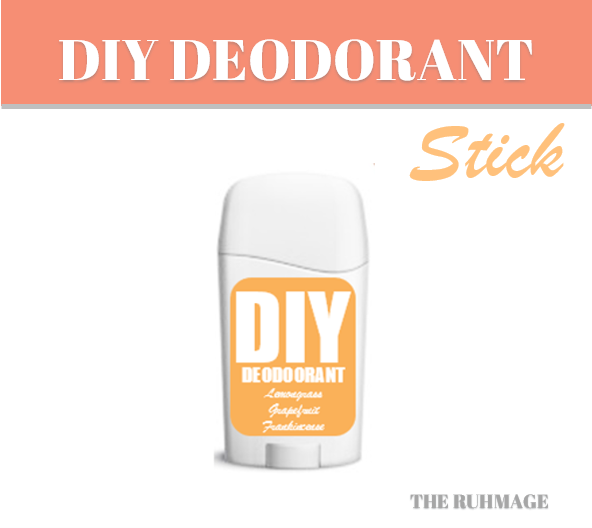 DIY Deodorant Stick