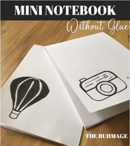 mini notebook without glue