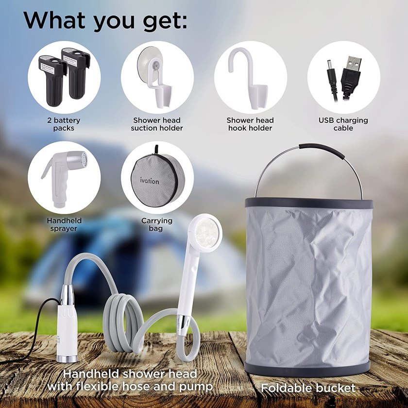 Portable Camping Shower Kit